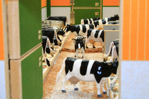 Bt8965 Twin Row Cubicle Shed Free Britains Link-A-Sweep! Farm Buildings & Stables (1:32 Scale)