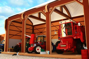 Bt8980 Dutch Barn - Tractor Shed With Free Set Of Brushwood Agri Barrels! Farm Buildings & Stables