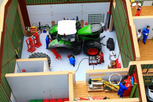 Elevated view of workshop in the BT8990 Agricultural Contractors Base