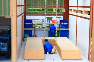 Macinery workshop ramp for the BT8990 Agricultural Contractors Base