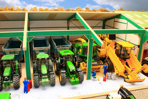 Bteuro1 Euro Style Tractor And Machinery Shed With Free Farmyard Diesel Tank! Farm Buildings &