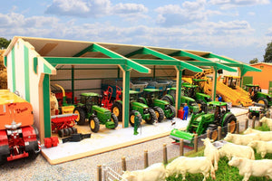 Bteuro1 Euro Style Tractor And Machinery Shed With Free Farmyard Diesel Tank! Farm Buildings &