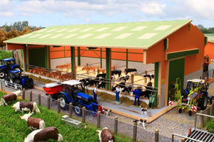 Bteuro2 Euro Style Livestock Shed With Free Set Of Brushwood Store Cattle! Farm Buildings & Stables