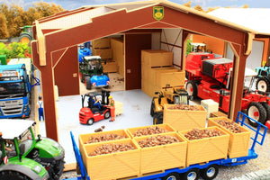 Bteuro3 Euro Style Potato Store With Free Brushwood Potato Boxes! Farm Buildings & Stables (1:32