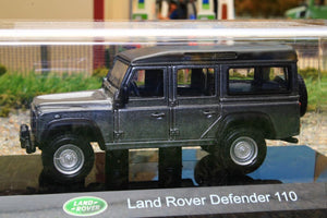 BUR32060DG Burago 1:43 Scale Land Rover Defender 110 in Dark grey