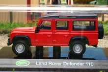 Load image into Gallery viewer, BUR32060R Burago 1:43 Scale Land Rover Defender 110  in Red