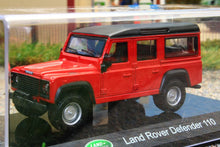 Load image into Gallery viewer, BUR32060R Burago 1:43 Scale Land Rover Defender 110  in Red