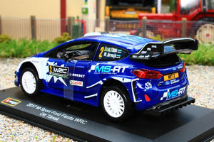 BUR41502 Burago 1:32 Scale Ford Fiesta GT RS WRC Rally Car