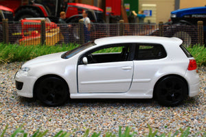 BUR43005W BURAGO 132 SCALE VW GOLF GTi MK5 ED30 IN WHITE STREET FIRE