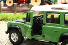 Load image into Gallery viewer, BUR43029G BURAGO 132 SCALE LAND ROVER 110  IN METALLIC GREEN