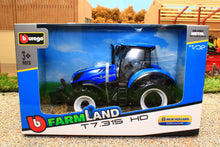 Load image into Gallery viewer, BUR44066AA Burago 1:32 Scale New Holland T7 HD 4WD Tractor