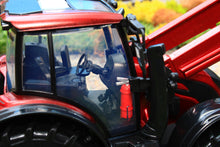Load image into Gallery viewer, BUR44082 BURAGO 1:32 Scale Valtra N174 Tractor with Front Loader and Round Bale Grab