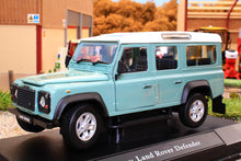 Load image into Gallery viewer, CAR125115 Oxford Diecast Cararama 1:24 Scale Land Rover Defender 110 Station Wagon in Pale Green