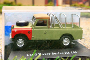 CAR711XND003 Oxford Diecast Cararama 172 Scale Land Rover Series III 109 Pick Up