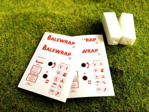 Hlt-Fb066 Boxes Of Bale Wrap Kit (2 Pcs ) Farming Accessories And Diorama Dept