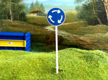 Load image into Gallery viewer, HLT-FBS01 Road Sign Post - Roundabout