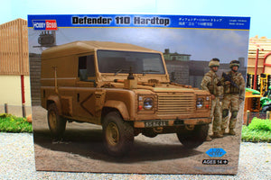 HBB82448 Hobby Boss 1:35 Scale Land Rover Defender 110 Miltary Hardtop Kit