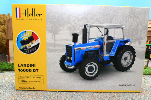 HEL57403 Heller 1:24 Scale Landini 16000 DT Tractor Kit with paints