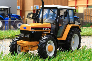 IMBER MODELS FORD 5640 SLE 4WD INDUSTRIAL TRACTOR - YELLOW (IMB002-1283)