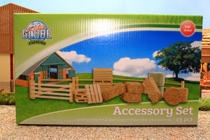 KG0253 Kids Globe 19pce Farm Accessory Set