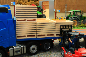 KG0611 WOODEN POTATO BOXES X 6