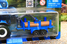 Load image into Gallery viewer, MAI15590NL Maisto 1:64 Scale New Holland T7.315 Tractor with log Trailer