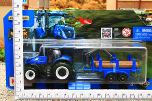 MAI15590NL Maisto 1:64 Scale New Holland T7.315 Tractor with log Trailer