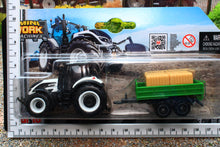 Load image into Gallery viewer, MAI15590VT MAISTO 1:64 Scale Valtra M2 Q Tractor with tipping trailer