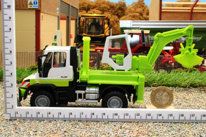 MAI19145 Maisto 1:43 Scale Mercedes Unimog Construction Truck