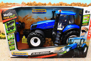 MAI82721 MAISTO 1:18th Scale Radio Controlled New Holland T8.435 Tractor