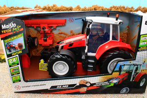 MAI82724 MAISTO 1:18th Scale Radio Controlled Massey Ferguson 5S.145 Tractor with front mounted blade