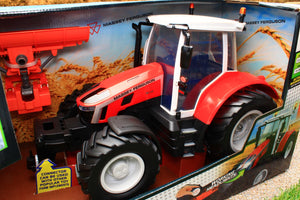 MAI82724 MAISTO 1:18th Scale Radio Controlled Massey Ferguson 5S.145 Tractor with front mounted blade