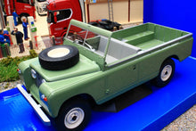 Load image into Gallery viewer, MCG18093 MCG 1:18 Scale Land Rover 109 Pick Up Series II 1959 in Light Olive Green