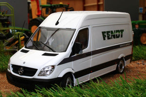 MM1905-01-01 MARGE MODELS MERCEDES SPRINTER VAN IN WHITE WITH FENDT LIVERY