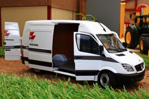 MM1905-01-02 MARGE MODELS MERCEDES SPRINTER VAN IN WHITE WITH MF LIVERY