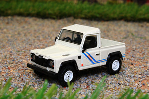 MGT00338 MiniGT 1:64 Scale Land Rover Defender 90 Pick Up in White MAY BE RHD OR LHD