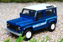 Load image into Gallery viewer, MGT00353R Mini GT 164 Scale Land Rover Defender 90 County Station Wagon in Statos Blue RHD