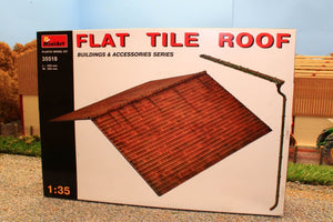 MIA35518 MiniArt 1:35 Scale Flat Tiled Roof Kit