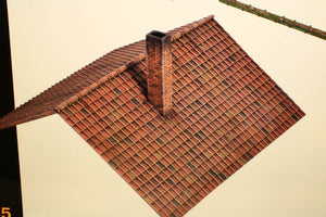 MIA35555 MiniArt 135 Scale European Tiled Roof Kit