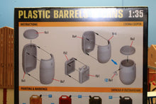 Load image into Gallery viewer, MIA35590 MiniArt 135 Scale Plastic Barrels and cans Kit