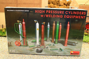 MIA35618 MiniArt 1:35 Scale High Pressure Cylinders with Welding Equipment Kit