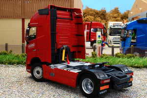 MM1810-03-01 Marge Models Volvo FH16 4x2 Lorry Nooteboom Livery in Red