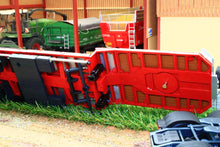 Load image into Gallery viewer, Mm1813-01 Marge Models Nooteboom Semi Low Loader Trailer In Red With Metal Grids Tractors And