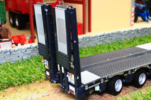 Load image into Gallery viewer, Mm1813-02 Marge Models Nooteboom Semi Low Loader Trailer In Anthracite With Metal Grids Tractors And
