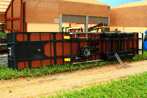 Mm1901-02 Marge Models Pacton Flatbed Lorry Trailer In Anthracite Tractors And Machinery (1:32
