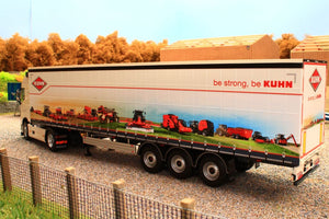 MM1902-01-05 MARGE MODELS PACTON CURTAINSIDER LORRY TRAILER KUHN EDITION