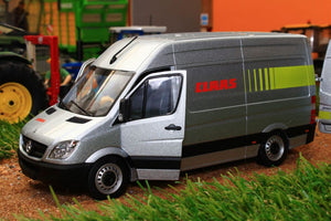 Mm1905-03-01 Marge Models Mercedes Benz Sprinter Van Silver Claas Edition Tractors And Machinery