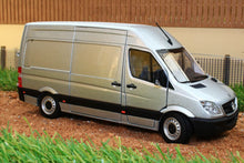 Load image into Gallery viewer, MM190503 MARGE MODELS MERCEDES SPRINTER VAN IN SILVER