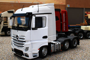 Mm1908-01 Mercedes-Benz Actros Streamspace 6X2 In White 20% Off! Tractors And Machinery (1:32 Scale)