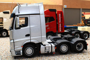 MM1912-03 Mercedes-Benz Actros Gigaspace 6x2 in Silver